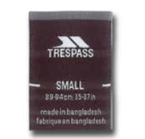 Woven Label & Care Label Item Code # WL066